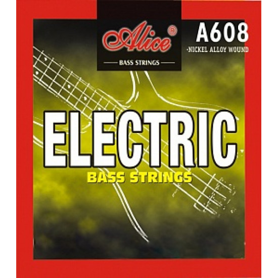 Alice Сруни за Бас Китара  A608(5)-M 5-str Bass Strings, 45-130