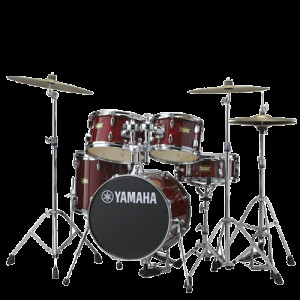 Барабани YAMAHA DRUMS Junior Kit Manu Katche Cranberry Red Барабани YAMAHA DRUMS Junior Kit Manu Katche Cranberry Red