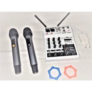 Пулт с 2бр. безжични микрофони Guarda EFX402W Пулт с 2бр. безжични микрофони Guarda EFX402W