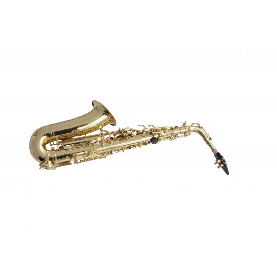 Eb Alto saxophone  in gold lacquer