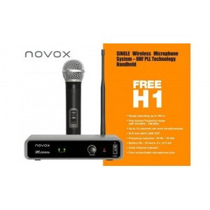 Безжичен микрофон NOVOX FREE H1 - БЕЗЖИЧНА СИСТЕМА Безжичен микрофон NOVOX FREE H1 - БЕЗЖИЧНА СИСТЕМА