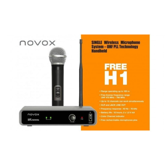 NOVOX FREE H1 - БЕЗЖИЧНА СИСТЕМА