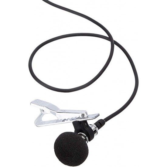 A. Basics Lapel Microphone ­ Omnidirectional Mic - Silver