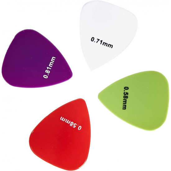 Перца за китара с калъф.  A. Basics Guitar Picks 10 pcs.