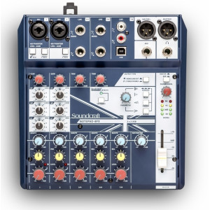 Смесителен пулт  Soundcraft Notepad-8FX Смесителен пулт  Soundcraft Notepad-8FX