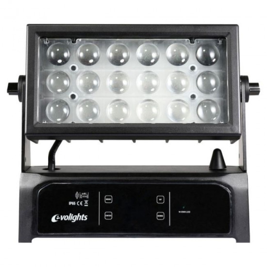 18x15W RGBW LED WALL WASHER ZOOM 7-58° outdoor illuminator