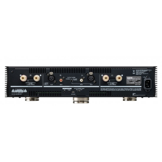 TEAC AP-701 Stereo/Mono Power Amplifier, Black