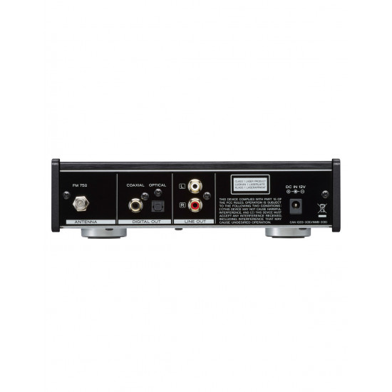 TEAC PD-301DAB-X CD-Player and DAB/FM Tuner, Black