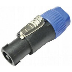 R- connection 4 pole speakON cable connector R- connection 4 pole speakON cable connector
