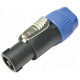 R- connection 4 pole speakON cable connector