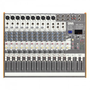 Смесителен пулт  DNA ME-16FX audio mixer 16 channels USB Bluetooth Смесителен пулт  DNA ME-16FX audio mixer 16 channels USB Bluetooth