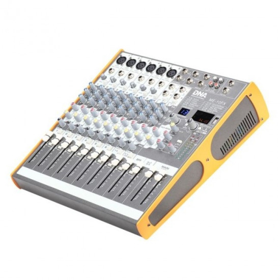 DNA ME-10FX audio mixer - 10 channels USB Bluetooth