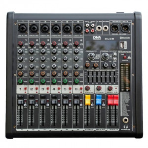 Смесителен пулт  DNA HLC 6 analog audio mixer 6 channels Смесителен пулт  DNA HLC 6 analog audio mixer 6 channels