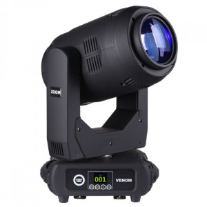 LIGHT4ME VENOM ZOOM 350 moving head LED beam spot wash LIGHT4ME VENOM ZOOM 350 moving head LED beam spot wash