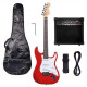 NN EG SET RED китарен комплект електрическа китара stratocaster