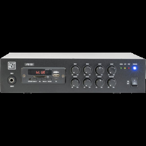 BST APM1060 – Компактен PA миксер-усилвател, 60 W, с USB, SD, BLUETOOTH, FM BST APM1060 – Компактен PA миксер-усилвател, 60 W, с USB, SD, BLUETOOTH, FM
