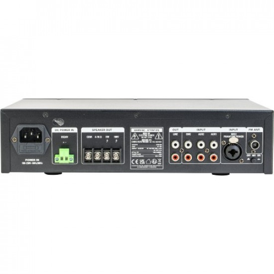 BST APM1060 – Компактен PA миксер-усилвател, 60 W, с USB, SD, BLUETOOTH, FM