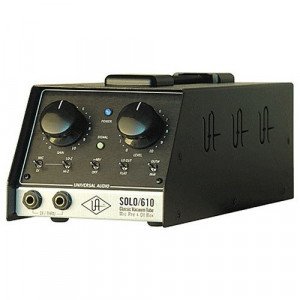 Предусилвател Universal Audio SOLO/610 – Classic Vacuum Tube Microphone Preamplifier and DI Предусилвател Universal Audio SOLO/610 – Classic Vacuum Tube Microphone Preamplifier and DI