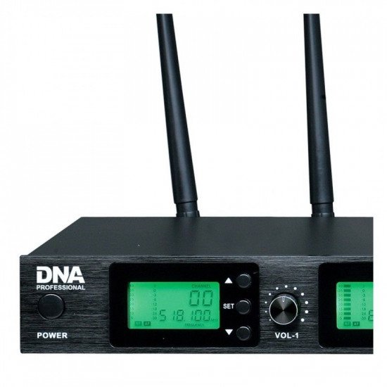 Четворен безжичен микрофон DNA RV- 4 wireless  handheld