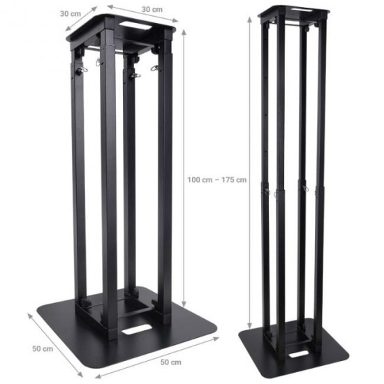 DNA TOTEM tower stand for audio speakers moving heads