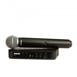 SHURE BLX24E/B58 Вокален Безжичен Микрофон SHURE BLX24E/B58 Вокален Безжичен Микрофон