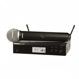 SHURE BLX24RE/PG58 вокален безжичен микрофон SHURE BLX24RE/PG58 вокален безжичен микрофон