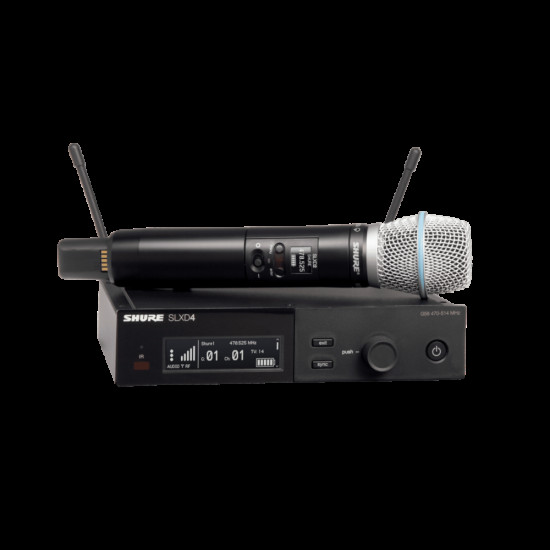 SHURE SLXD24E/B87A Безжичен вокален микрофон