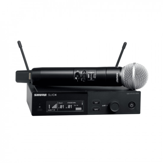 SHURE SLXD24E/SM58 - дигитален безжичен микрофон