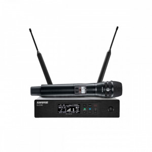 SHURE QLXD24E/K8B - Вокален безжичен микрофон SHURE QLXD24E/K8B - Вокален безжичен микрофон