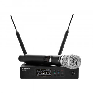 SHURE QLXD24E/SM86 - Вокален безжичен микрофон SHURE QLXD24E/SM86 - Вокален безжичен микрофон