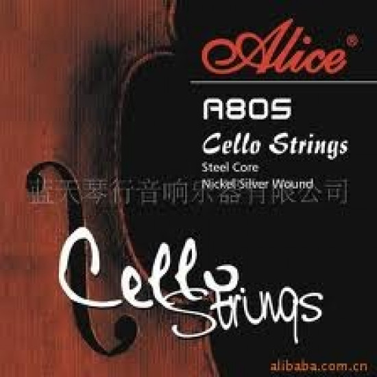 Alice Cello Strings-A805