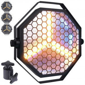 EVOLIGHTS LUMENO retro stage lighting retro spotlight warm white + RGB EVOLIGHTS LUMENO retro stage lighting retro spotlight warm white + RGB