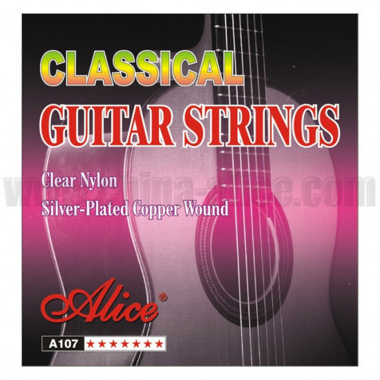 Alice A-107-H Classic Guitar Strings Normal Tension