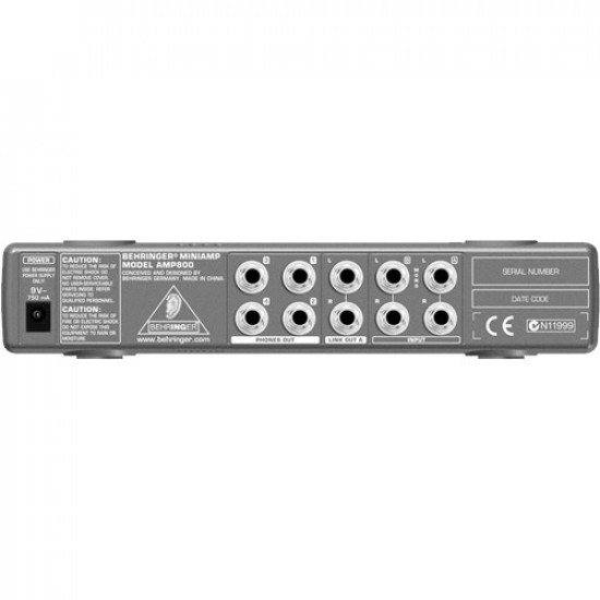 BEHRINGER AMP800