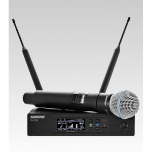Shure QLXD24E/B58 - вокален безжичен микрофон Shure QLXD24E/B58 - вокален безжичен микрофон