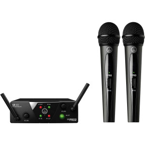 AKG WMS40 MINI2 VOCAL SET - DUAL AKG WMS40 MINI2 VOCAL SET - DUAL