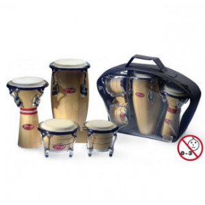STAGG BCD-N-SET мини конга,бонгос и джембе комплект STAGG BCD-N-SET мини конга,бонгос и джембе комплект