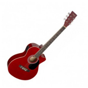STAGG SA20ACE RED електро-акустична китара STAGG SA20ACE RED електро-акустична китара