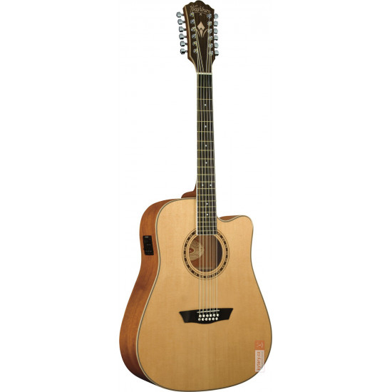 Wasburn WD10SCE12 acoustic guitar