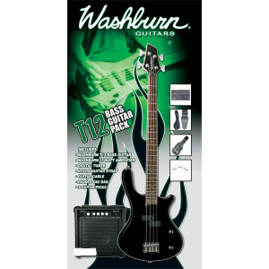 Бас китара Washburn T12B bass guitar Pack Бас китара Washburn T12B bass guitar Pack