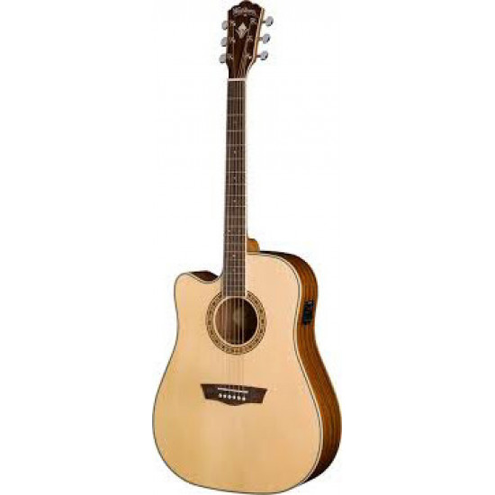 Washburn WD10SCELH acoustic guitar