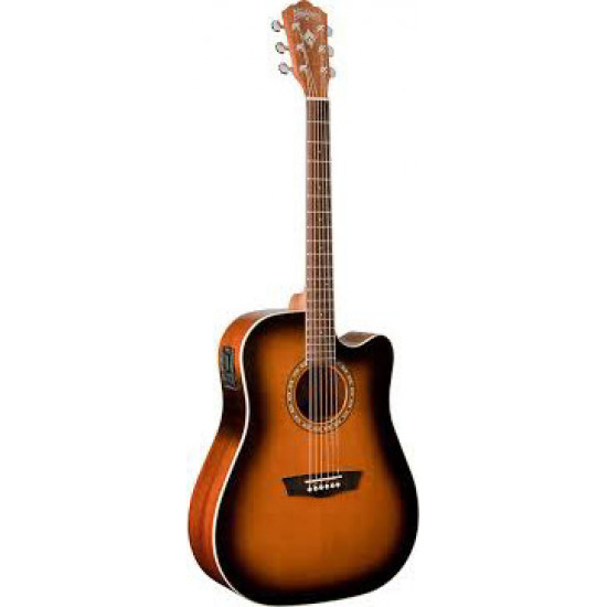 Washburn WD7SCEATB acoustic guitar