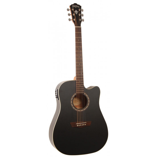 Washburn WD7SCEBM acoustic guitar