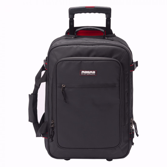 MAGMA Riot Carry-On Trolley, black/red