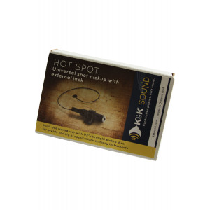 Пиезо адаптер K&K HOT SPOT - Universal spot pickup with external jack Пиезо адаптер K&K HOT SPOT - Universal spot pickup with external jack